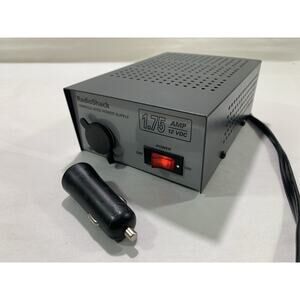 Radio Shack 22-502A 1.75 AMP 12 VDC UnRegulated Power Supply